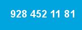 928 452 11 81